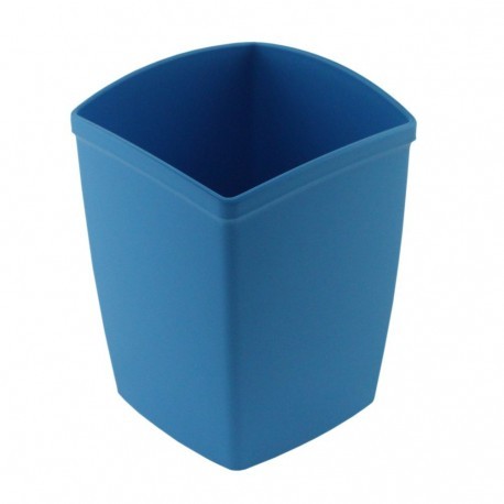 Suport pentru pixuri, confectionat din plastic mat, unicolor Roz - imagine 5